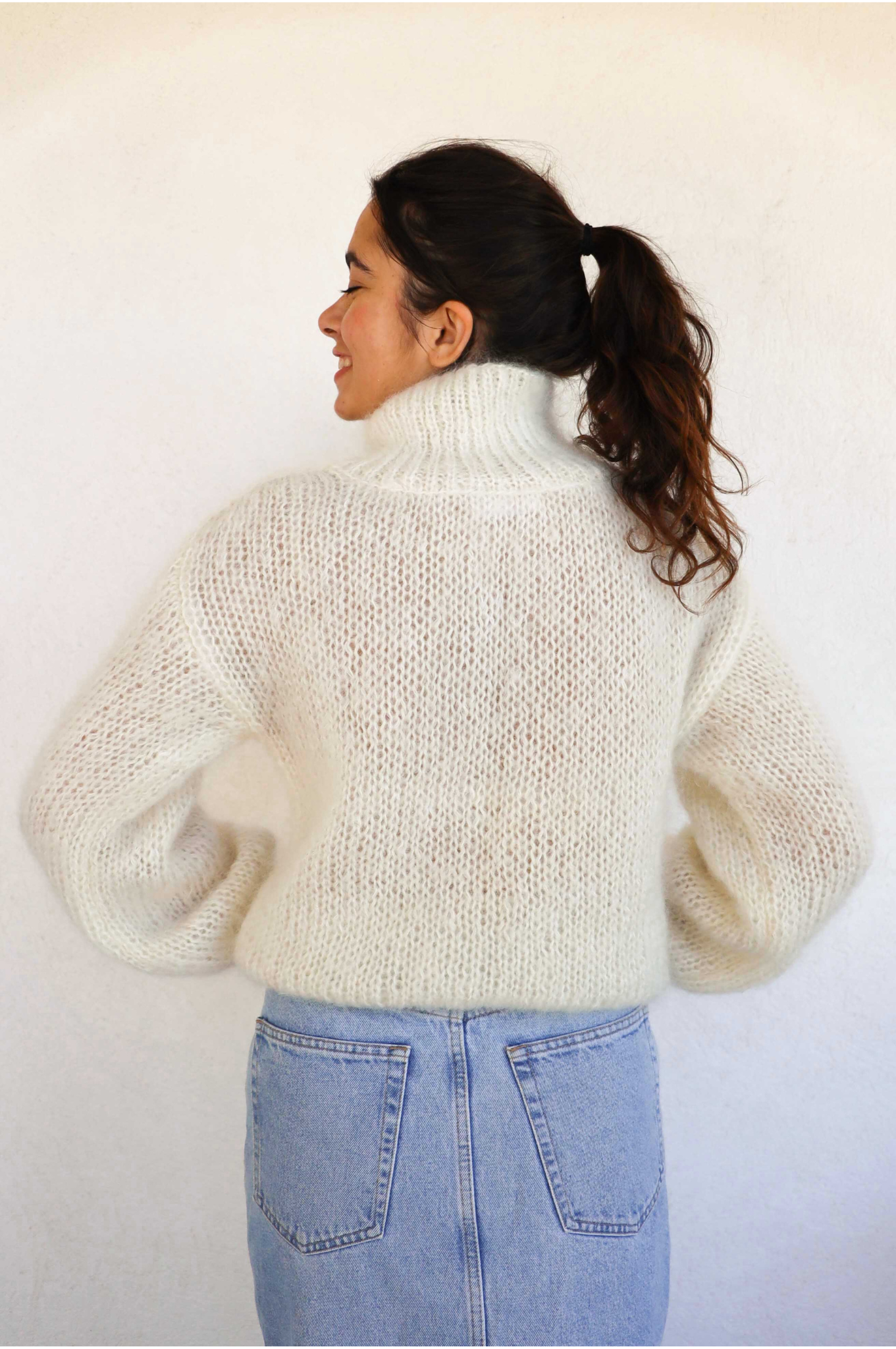 Pull Jeanne Ecru en stock