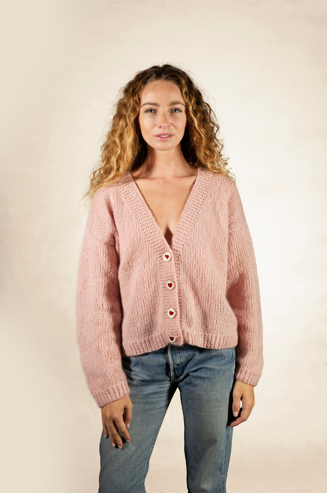 Gilet Violette rose