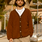 Cardigan Alphonse marron