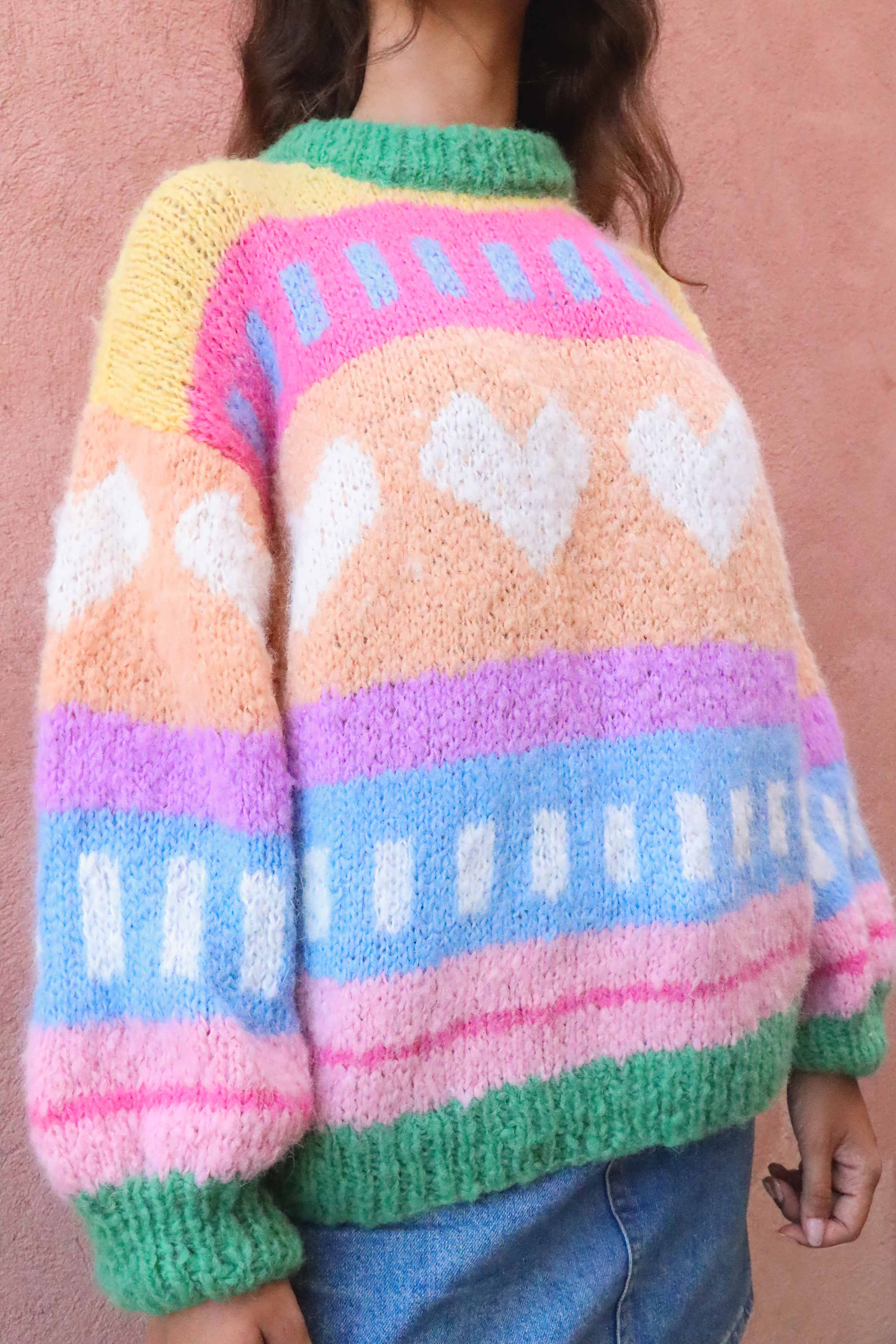 Pull Madeleine multicolore