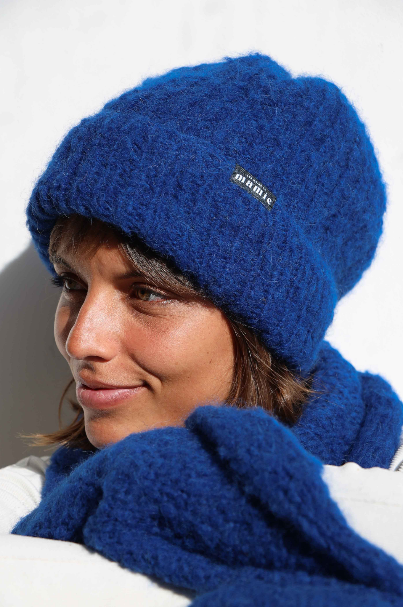 Bonnet Gabi bleu marine