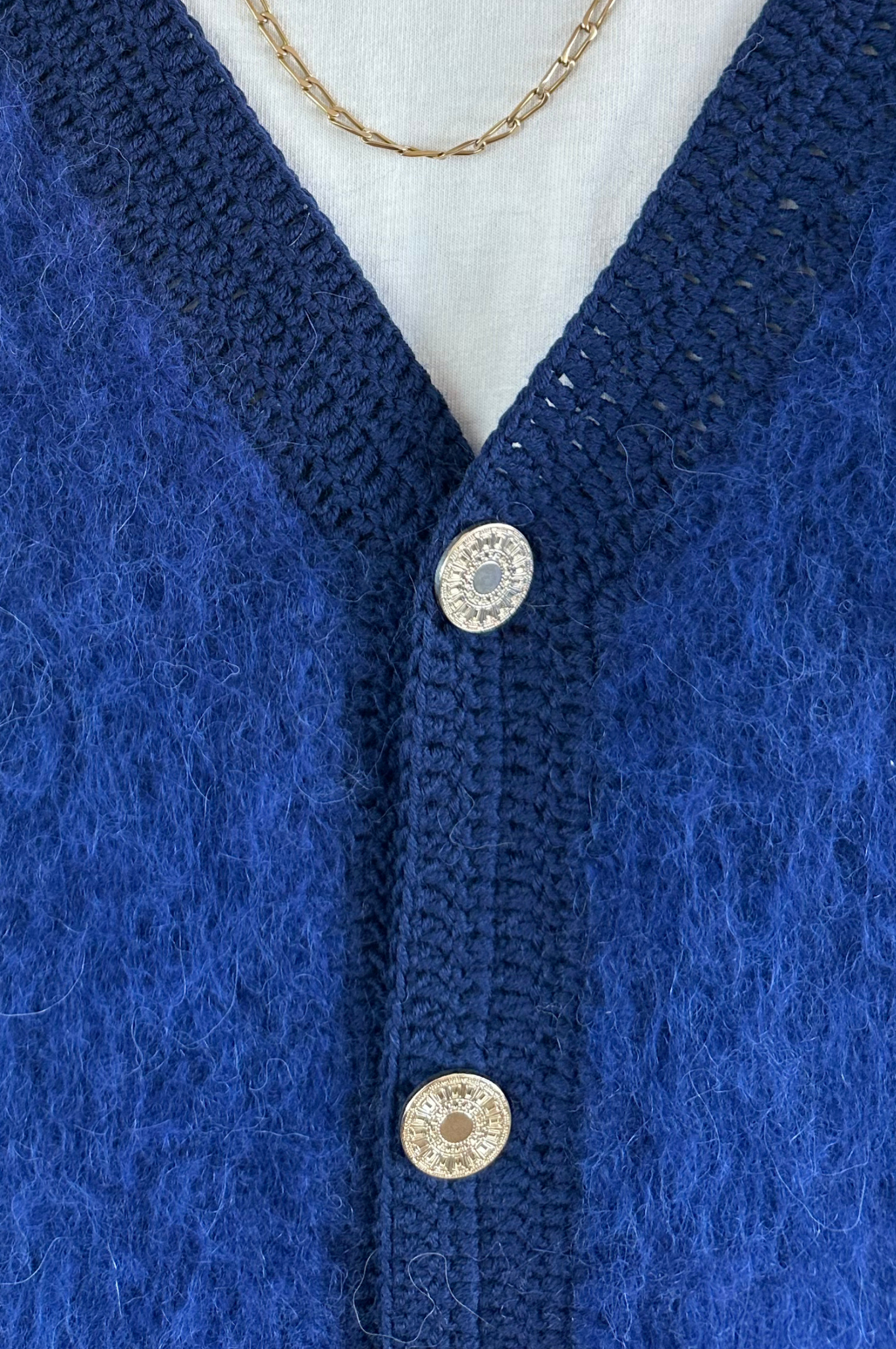 Cardigan Alphonse bleu