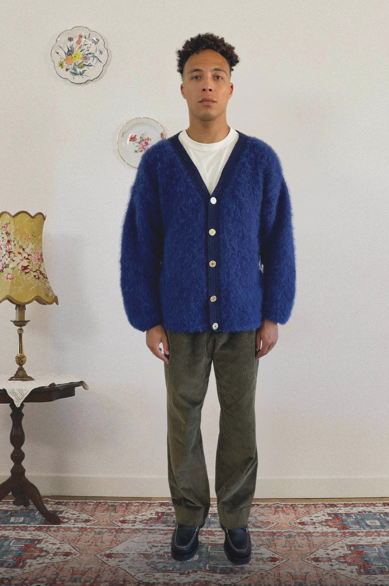 Cardigan Alphonse bleu